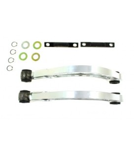 Adjustable Rear Upper Suspension Camber Control Arm Kit Civic 06-11 silver LCA