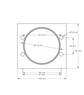 Air filter adapter AA02