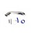 Oro įsiurbimo komplektas Peugeot 206 1.4 1.6 98-05 mėlynas PP-53204