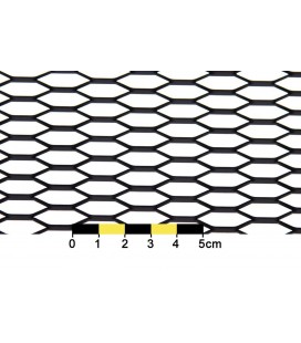 ALUMINIUM MESH GRILL HONEY COMB SILVER 120 40cm
