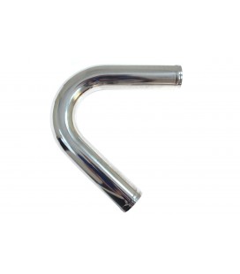 Aluminium pipe 135deg 57mm 30cm