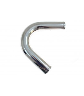 Aluminium pipe 135deg 60mm 30cm
