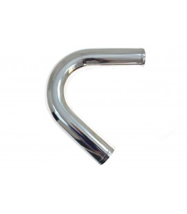 Aluminium pipe 135deg 70mm 30cm