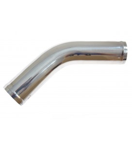 Aluminium pipe 45deg 60mm 30cm