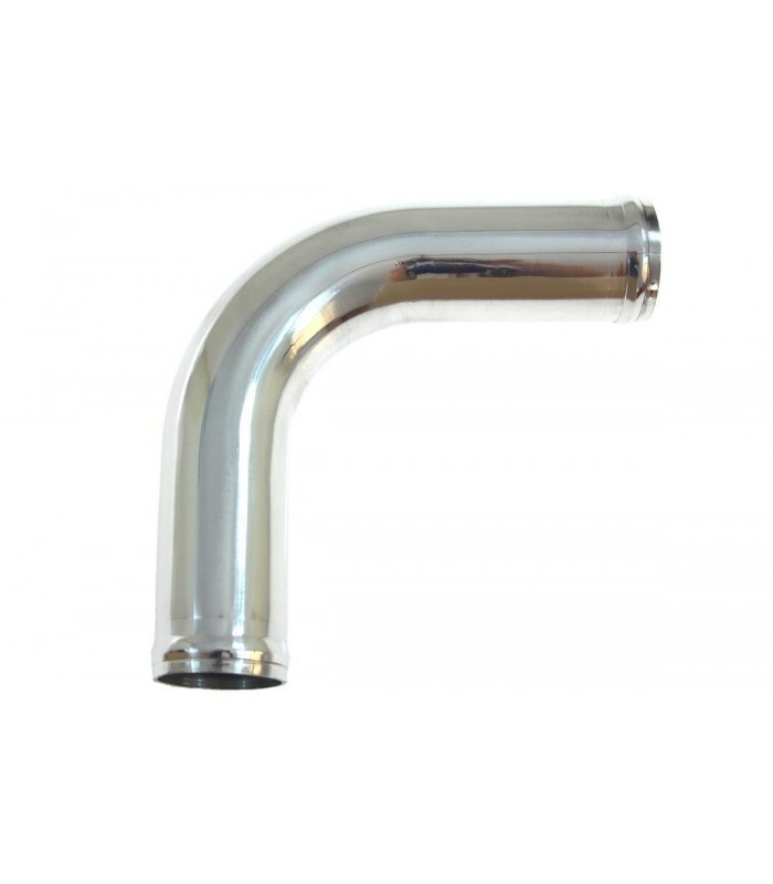 Aliumininis vamzdis 90 laipsnių 89mm 30cm