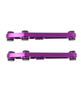 Balance levelers back lower Honda Civic 88-95 purple LCA