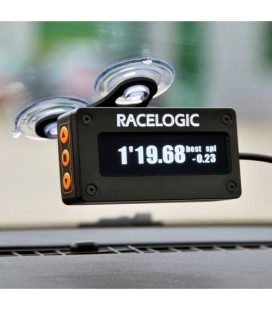 Black OLED Predictive Lap Timing Display