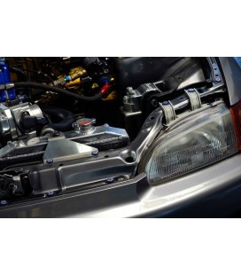 Bolts and nuts universal JDM 6mm black