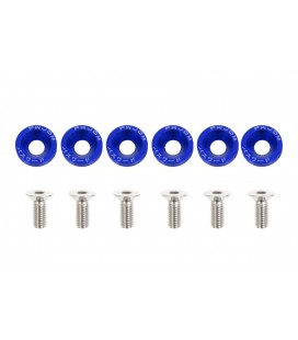 Bolts and nuts universal JDM 8mm blue