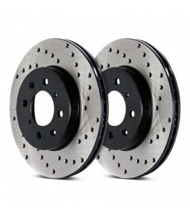 Brake disc drilled FRONT RIGHT - 128.33107R