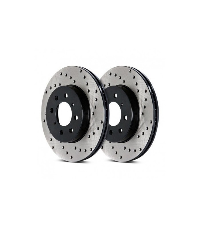 Brake disc drilled REAR RIGHT - 128.35043R