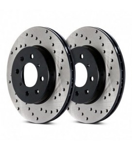 Brake disc drilled REAR RIGHT - 128.65108R