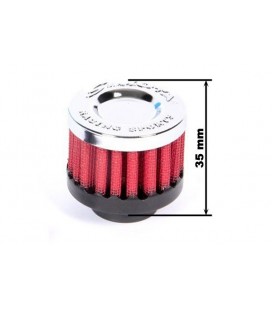 Breather vent filter 12 mm Red SIMOTA