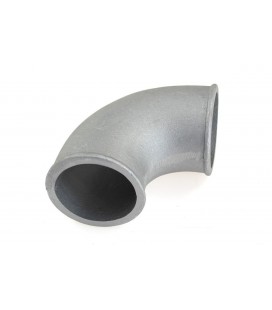 Cast aluminium elbow 90deg 63mm
