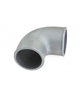 Cast aluminium elbow 90deg 70mm