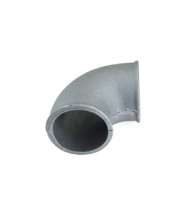 Cast aluminium elbow 90deg 83mm