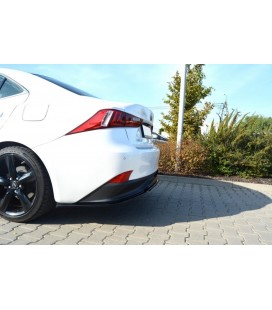 Central Rear Splitter Lexus IS Mk3 H (without vertical bars)