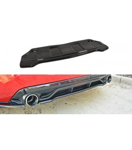 Central Rear Splitter Peugeot 308 II GTI (Without Vertical Bars)