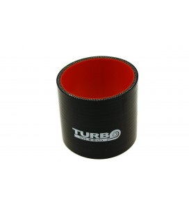 Silikoninis sujungimas TurboWorks Pro juodas 45mm