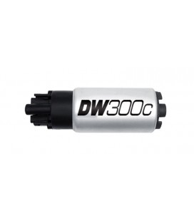 DeatschWerks DW300C kuro pompa 340lph + Universalus montavimo komplektas