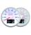 DEPO gauge WBL 60mm - 4in1 Turbo, Volt, Oil Press, Temp