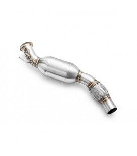 Downpipe BMW E90 E91 E92 E93 316D 218D 320D + TŁUMIK
