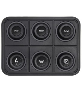 Ecumaster CAN BUS klaviatūra - 6 poz RGB