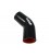 Elbows 45deg TurboWorks Pro Black 40mm