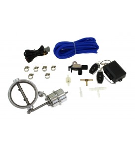 Exhaust Cutout Set Pneumatic 63mm Vacuum Open