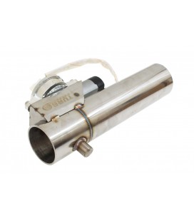 Exhaust Cutout straight 4" Remote