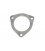 Exhaust flange connector 60mm 3 bolts