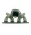 Exhaust manifold HONDA CIVIC D-seria TURBO Steel Profi