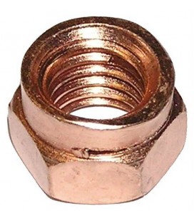 Exhaust Nut Copper Plated 4601 M10X14