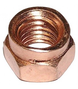 Exhaust Nut Copper Plated 4601 M10X14X1