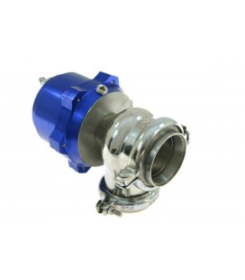 External WasteGate TurboWorks 44mm 1,0 Bar V-Band Blue