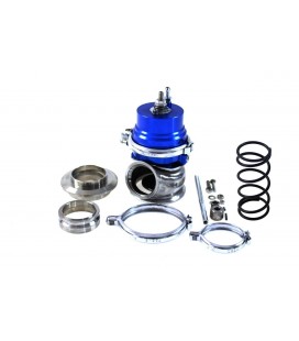 External WasteGate TurboWorks 50mm 1,6 Bar V-Band Blue