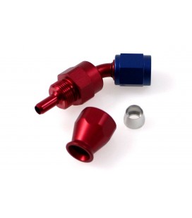 Fitting 45° AN10 PTFE