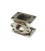 Turbo flanšas/perėjimas T2T25-T2T25 wastegate 38mm