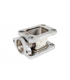 Turbo flanšas/perėjimas T3-T3 wastegate 38mm SS