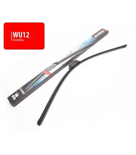 Flat frameless silicon wiperblade 650mm (hook 12 mm)