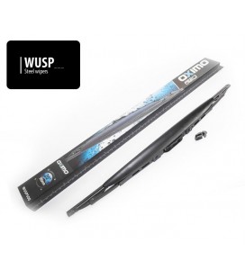 Frame type silicon wiperblade with spoiler 525 mm