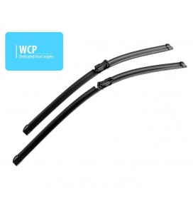 Front set dedicated silicon wiperblades Opel Astra J
