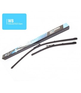 Front set dedicated silicon wiperblades Opel Corsa D