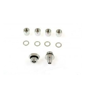 Fuel Pump Manifold 2in1 Silver