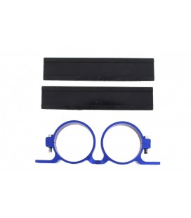 Fuel Pump Mounting 2x60mm Blue