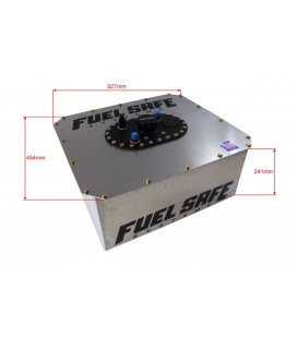 FuelSafe 45L FIA Tank with aluminium cover