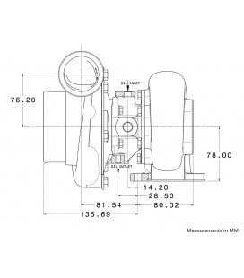 Garrett GTW3476 Turbocharger Super Core