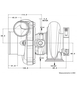 Garrett GTX2867R GEN II Turbina