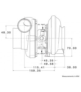 Garrett GTX2967R Turbocharger Super Core