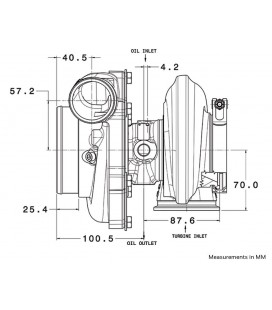 Garrett GTX2971R Turbocharger Super Core (836041-5003S)